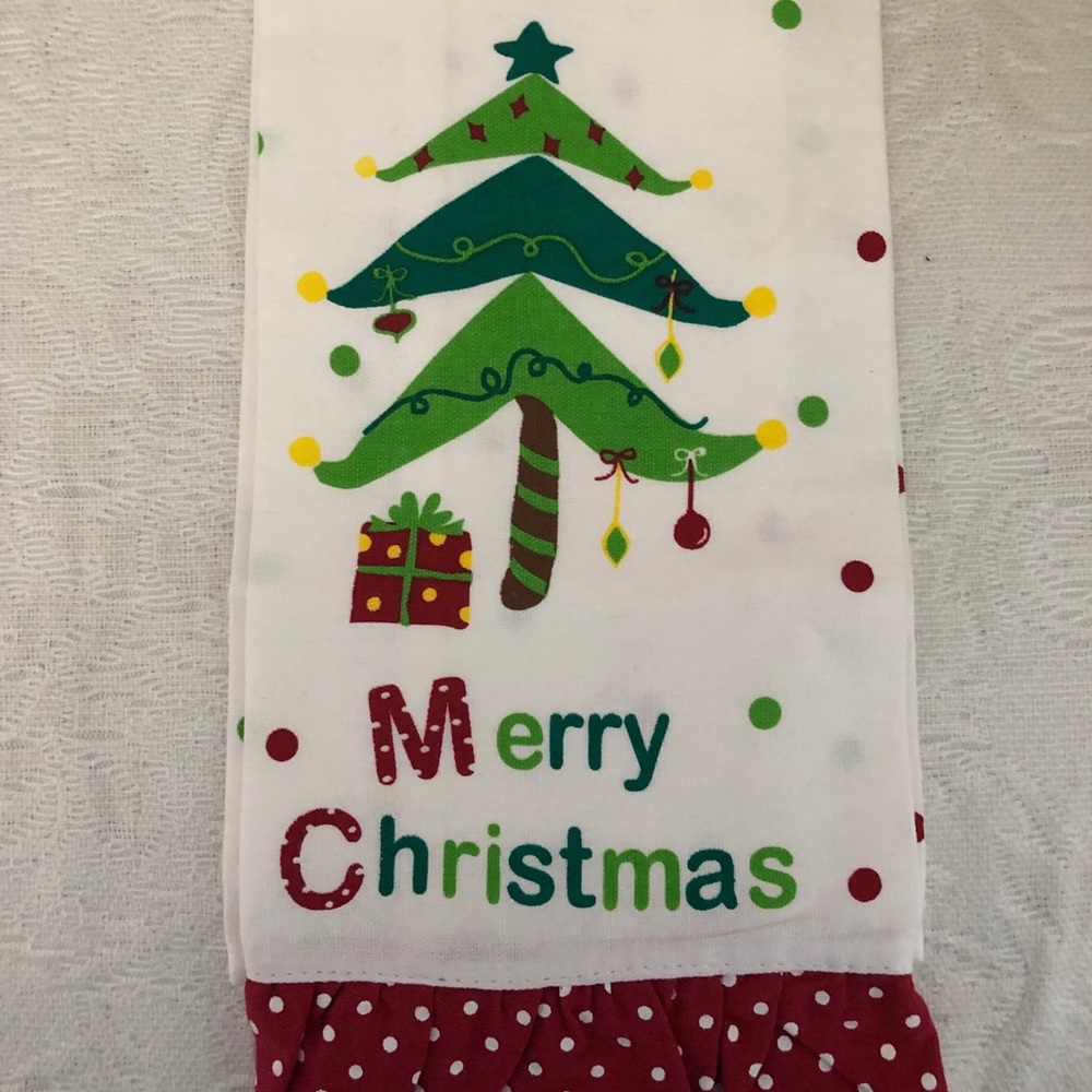 GANZ Merry Christmas Hand Towel